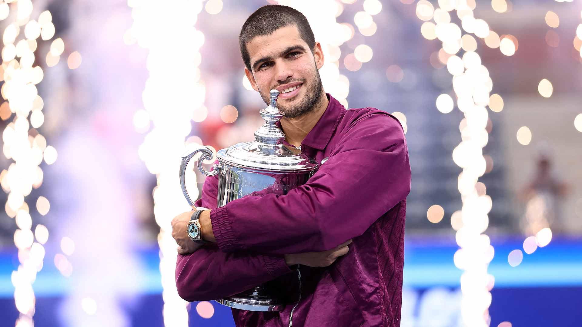 alcaraz-us-open-2025-trophy