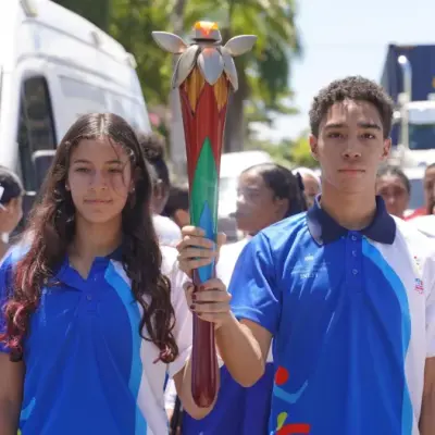 Encendido del Futuro: Comienza el recorrido de la antorcha de los XI Juegos Escolares San Francisco 2025