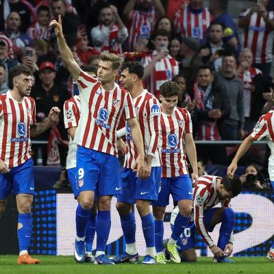 UEFA Champions: Atlético de Madrid clasifica a octavos con hat-trick de Alexander Sørloth