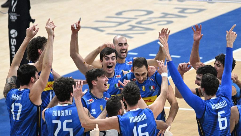 Italia reafirma su trono: eléctrico triunfo 3-1 sobre Bulgaria y quinto título mundial