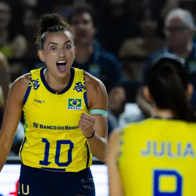 ¡Brasil avanza a semifinales en voleibol tras barrer a Francia!