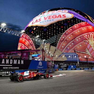 Leclerc impone el ritmo en la FP1 de Las Vegas: Colapinto cierra el pelotón en un arranque polvoriento