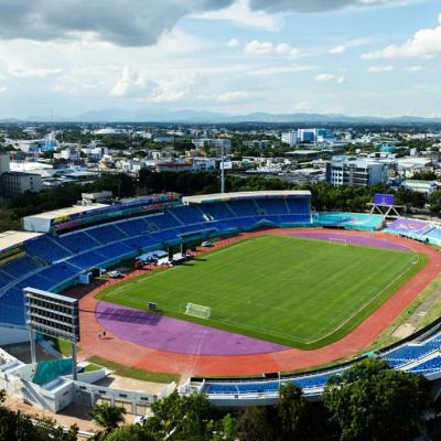 Infraestructura casi lista para los XXV Juegos Centroamericanos y del Caribe Santo Domingo 2026: el 90 % de instalaciones está en fase final