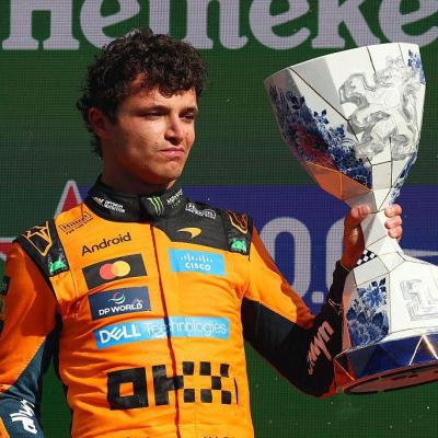 Verstappen se despista en su patio y Norris gana en el accidentado GP de Países Bajos