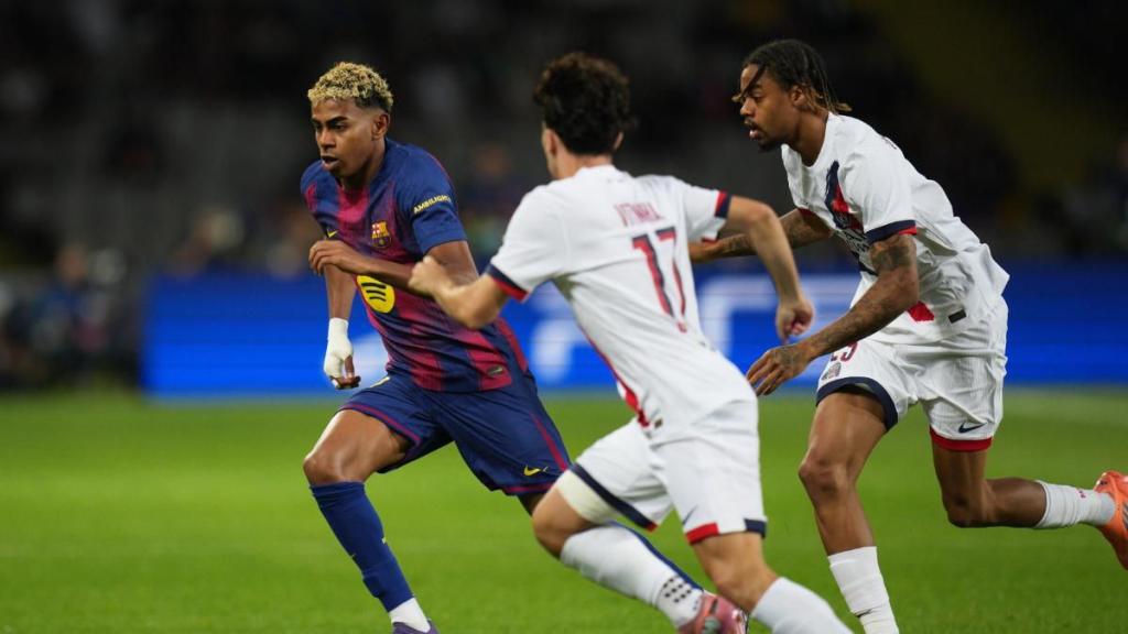 PSG sorprende al Barça en Montjuïc y se impone 2-1 en la Champions