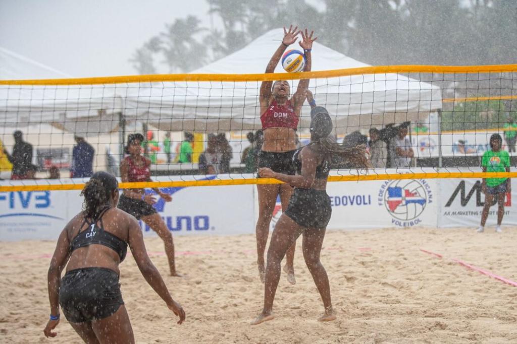 ¡Inicio con fuerza! RD vence a Isla Cayena y a El Salvador en el clasificatorio NORCECA de voleibol de playa