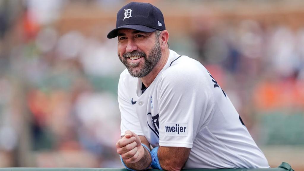 Justin Verlander se despide a lo grande: sólida apertura, abrazo inolvidable y un HR de oro para los Tigres