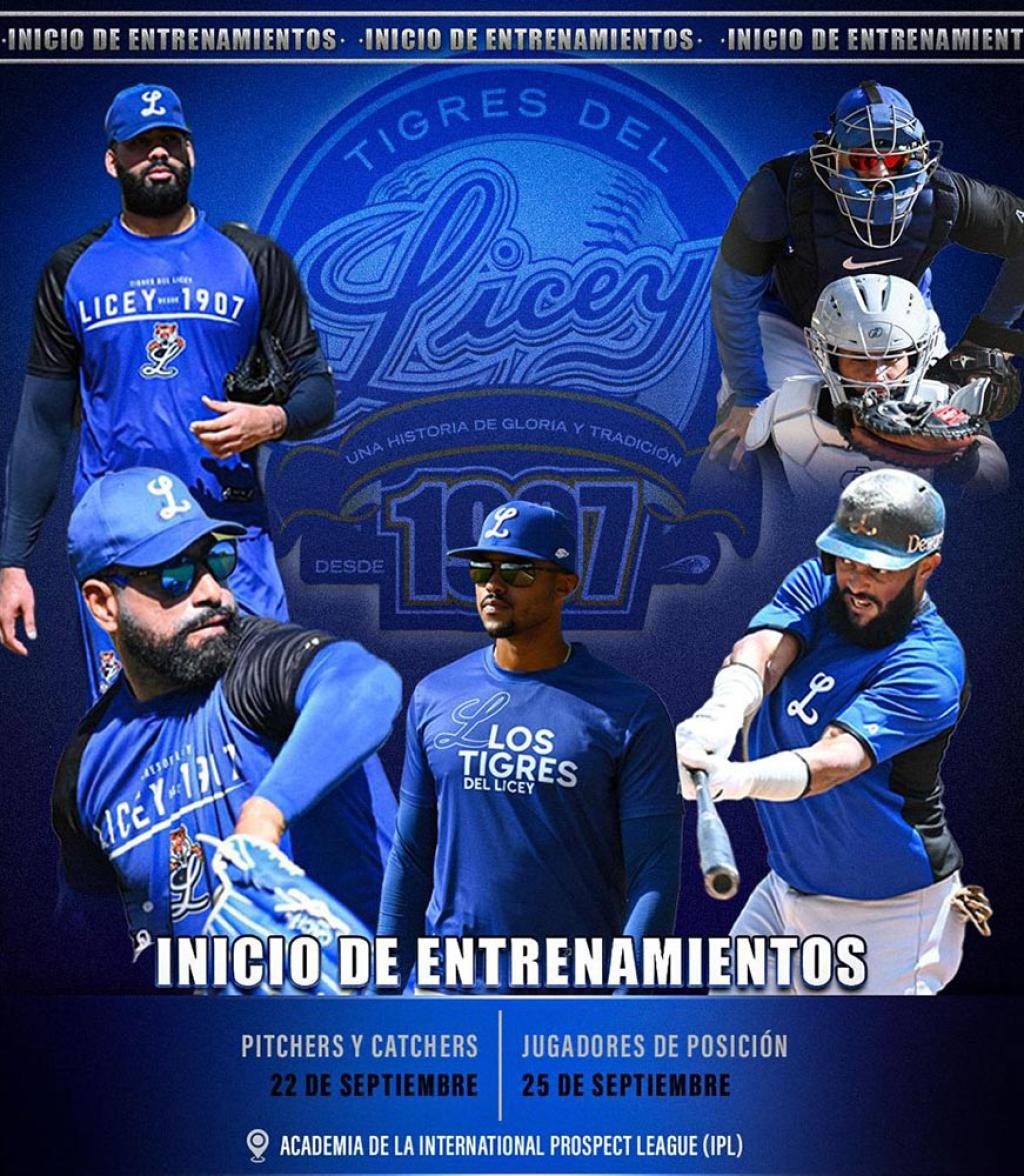 Tigres del Licey arrancan pretemporada rumbo al torneo 2025-26