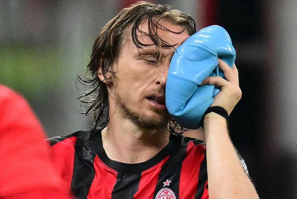 Golpe duro para el Milan: Luka Modrić a quirófano tras fractura facial