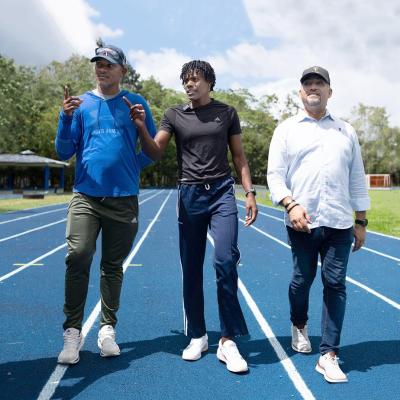 Marileidy Paulino ratifica calidad de la nueva pista del INEFI en San Francisco de Macorís