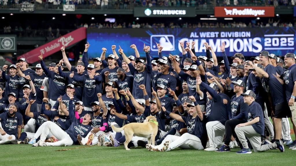 Seattle Mariners rompen la espera: Campeones del Oeste tras 24 años