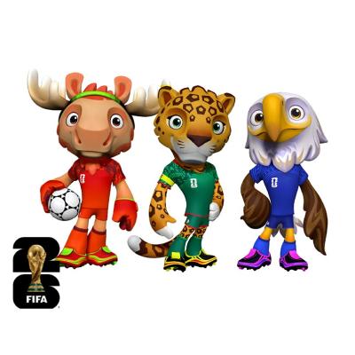 FIFA presenta a Maple, Zayu y Clutch: las mascotas oficiales del Mundial 2026