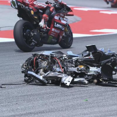 El estremecedor accidente de Álex Márquez que paralizó el GP de Cataluña