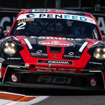 Jimmy Llibre se prepara para competir en la Porsche Carrera Cup North America en Miami
