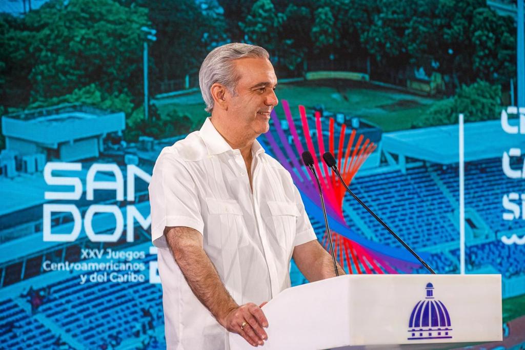 Luis Abinader, reconocido por su visión y aportes al éxito de los XXV Juegos Centroamericanos y del Caribe