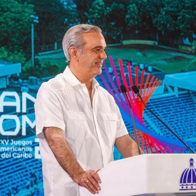 Luis Abinader, reconocido por su visión y aportes al éxito de los XXV Juegos Centroamericanos y del Caribe