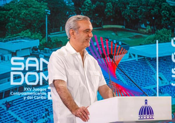 Luis Abinader, reconocido por su visión y aportes al éxito de los XXV Juegos Centroamericanos y del Caribe