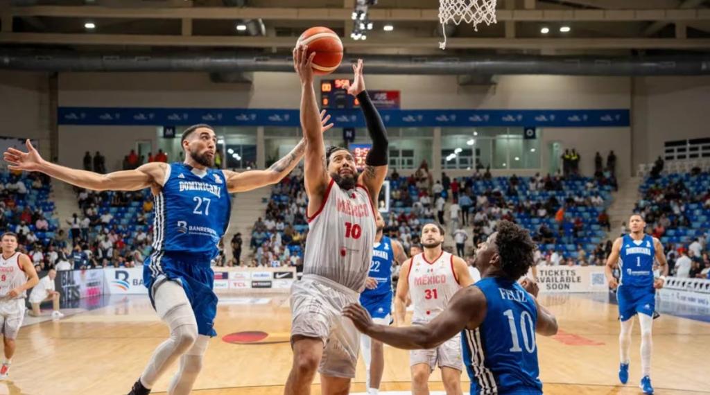 Baloncesto: México remonta el partido y frena a Dominicana en clasificatorio mundialista