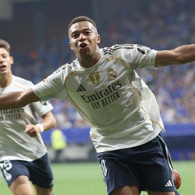 Mbappé brilla con doblete y Real Madrid impone su ley: 3-0 sobre Oviedo