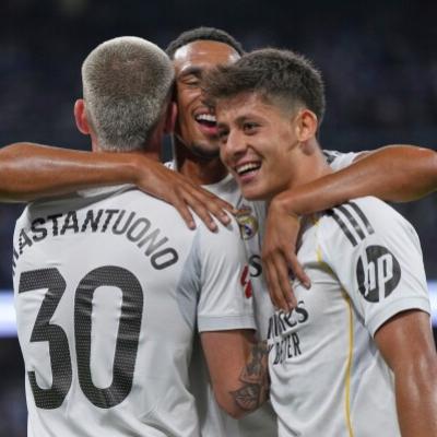 El Real Madrid golea al Levante y Mastantuono estrena su cuenta goleadora como merengue