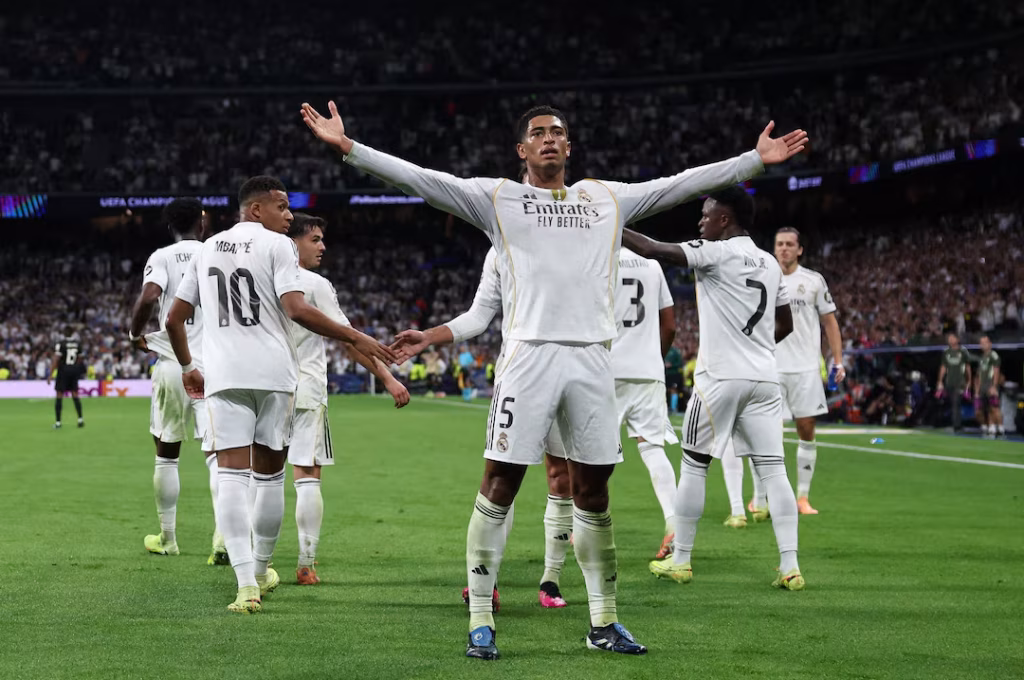 Bellingham devuelve la magia al Bernabéu: Real Madrid vence 1-0 a la Juve y sigue perfecto en la Champions