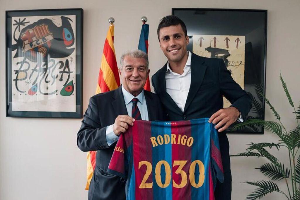 Rodri ya es del Barça: el campeón del mundo regresa a LaLiga para fortalecer el nuevo proyecto azulgrana