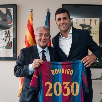 Rodri ya es del Barça: el campeón del mundo regresa a LaLiga para fortalecer el nuevo proyecto azulgrana