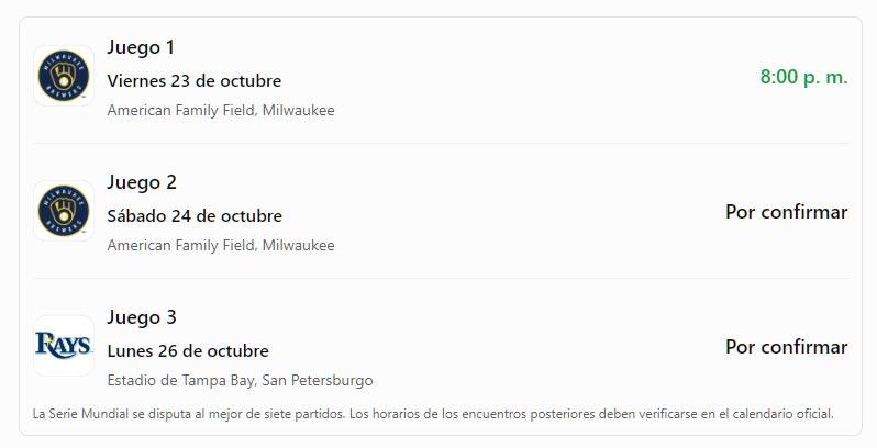 serie-mundial-brewers-rays-calendario