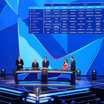 Sorteo para la nueva fase de liga de la Champions: clásicos imperdibles y partidos retadores desde septiembre
