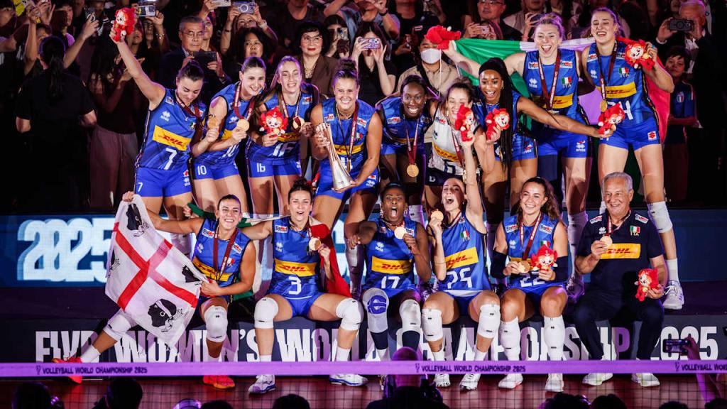 Italia reina en Bangkok: en histórica final le gana a Turquía, Brasil conquista el bronce